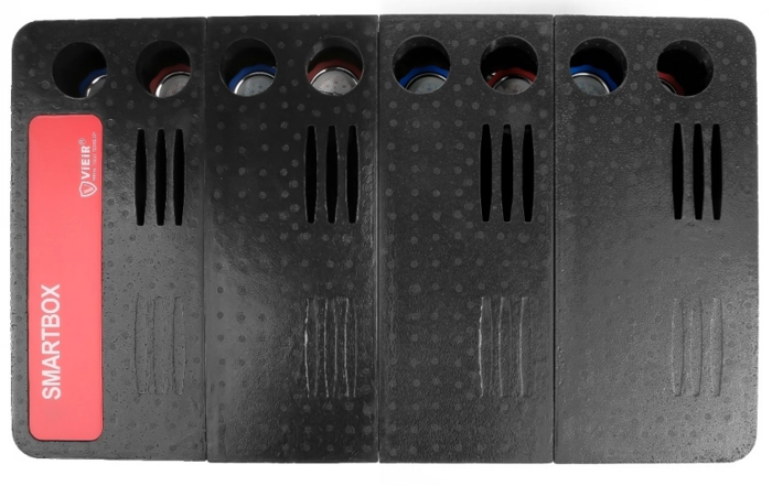 Распределительный коллектор в блочной теплоизоляции SMARTBOX для 4 насосных групп, 1"HP VIEIR (VR219-4)