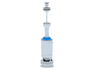 Арматура спускная АНИПласт WC7040M шток ручка металлизированная (WC7040M)