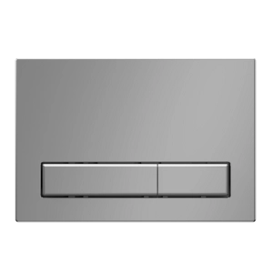 Набор инсталляции 50 см АНИПласт WN51411Art с безободковым унитазом, с сиденьем микролифт, хром матовый клавишей (WN51411ART)