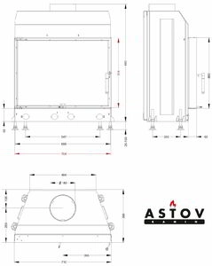 Топка ASTOV М 700 Б