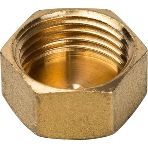 Заглушка с внутренней резьбой STOUT ЛАТУНЬ  (SFT-0026)
