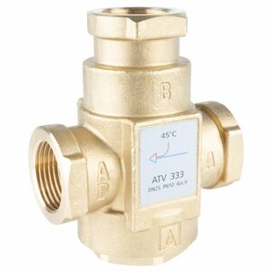 Термостатический клапан Afriso ATV 335 1" (55°C) (16 335 10)