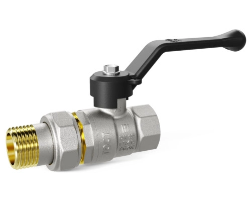 Кран шаровой LD Pride 47.307 с американкой ручка