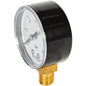 Манометр радиальный STOUT корпус Dn 50 мм 1/4  , 0...6 бар, кл.2.5 (SIM-1010-500608)