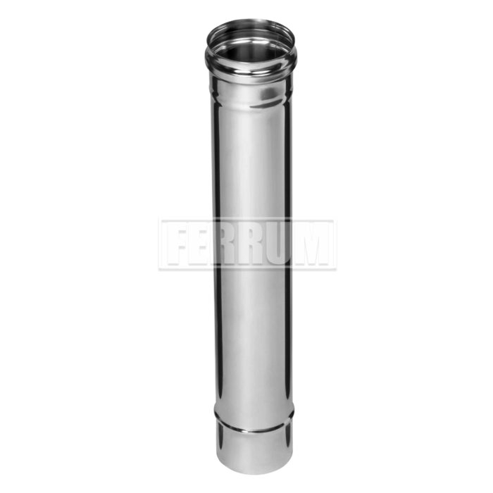 Дымоход 1 м Ferrum Austenite (0,8мм AISI 304) купить в Минске в ...