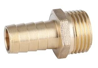 Штуцер с наружной резьбой латунный 1/2″ VIEIR (VRM)