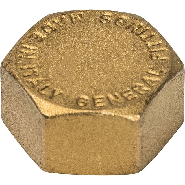 Заглушка с внутренней резьбой STOUT ЛАТУНЬ  (SFT-0026)