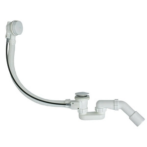 Сифон для ванны (ПОЛУАВТОМАТ) VIEIR белый (VRQ90YF)