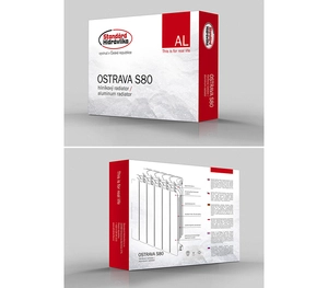 Алюминиевый радиатор Standard Hidravlika Ostrava S80 500