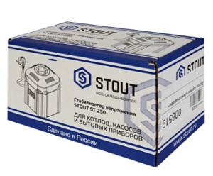 Стабилизатор напряжения STOUT ST 250 (SST-0001-000250)
