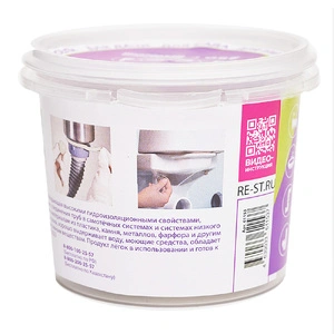 (61153) PlastiFix замазка сантехническая, банка 250 гр.