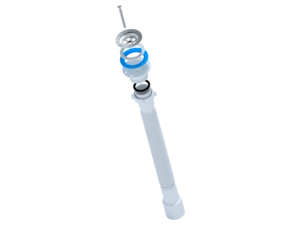 Сифон для мойки АНИПласт G116 1 1/2 дюйма 40/50 мм гофрированный 571-1401 мм (G116)