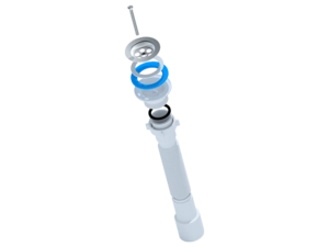 Сифон для мойки АНИПласт G106 1 1/2 дюйма 40/50 мм гофрированный 396-806 мм (G106)