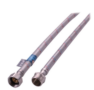 Гибкая подводка для воды в силиконовой оплетке 1/2″ в/н VIEIR (BZEW)