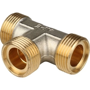 Тройник STOUT равнопроходный для металлопластиковых труб винтовой (SFS-0009)