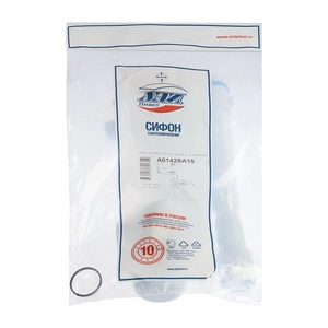 Сифон для мойки АНИПласт Грот A0142SA15 3 1/2 дюйма 40 мм с гибким переливом и гибкой трубой 40х40/50 мм (A0142SA15)