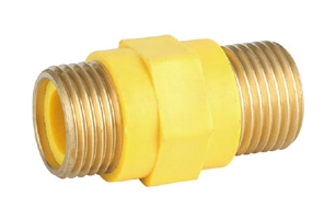 Диэлектрическая муфта для газа нар-нар VIEIR 3/4″Mx3/4″M (PV22)