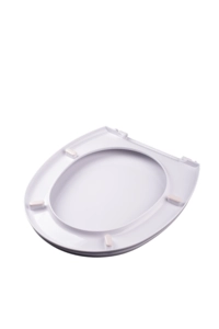 Сиденье для унитаза АНИПласт WS0100 из полипропилена с пластиковым креплением (WS0100)