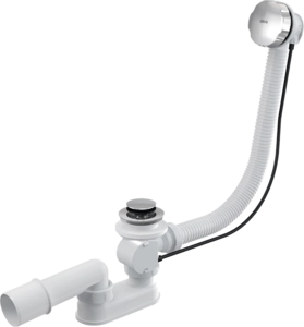 Сифон для ванны автомат, металл AlcaPlast A55K
