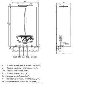 Газовый котёл Immergas NIKE Mythos X 24 5R