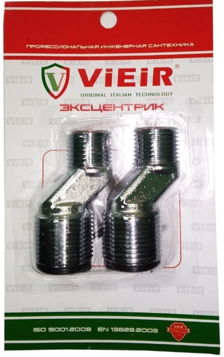 Эксцентрик для смесителя Vieir PV46 удлиненный 57 мм (пара) 3/4″Mx1/2″M VIEIR (PV46)