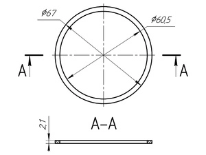 Прокладка АНИПласт M090 1 1/2 дюйма 40 мм (M090)