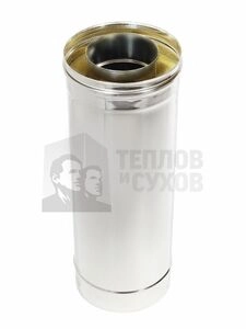 Труба Термо L500 TТ-Р с хомутом (304-0.8/304) Теплов и Сухов