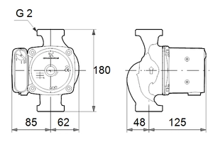 Насос циркуляционный Grundfos UPS 32-80