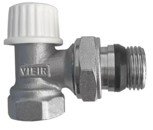 Вентиль настроечный угловой нижний 1/2" VIEIR (VR284)