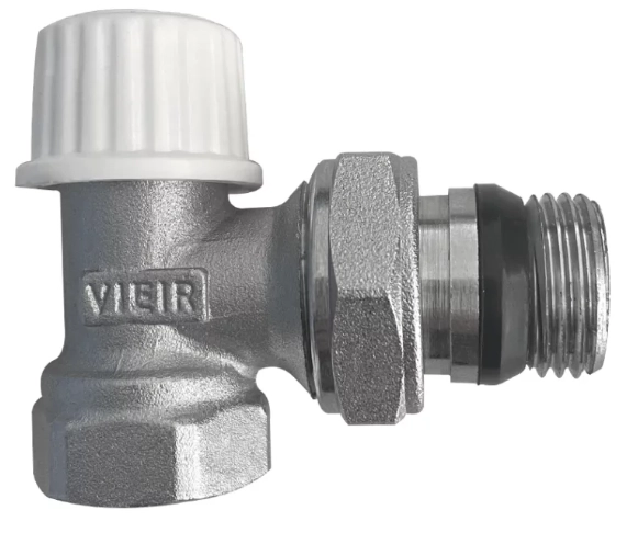 Вентиль настроечный угловой нижний 1/2" VIEIR (VR284)