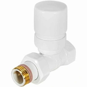 Клапан термостатический STOUT Design белый, прямой 1/2 (SVTD-0001-000015W)