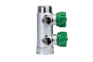 Регулирующий коллектор FAR 1" (ВР-НР) с 2 отв. 3/4" НР Eurokonus  (FK 3821 134UN)
