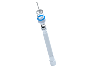Сифон для мойки АНИПласт G216 1 1/4 дюйма 40/50 мм гофрированный 566-1391 мм (G216)