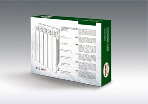 Алюминиевый радиатор Standard Hidravlika Economic A100 500