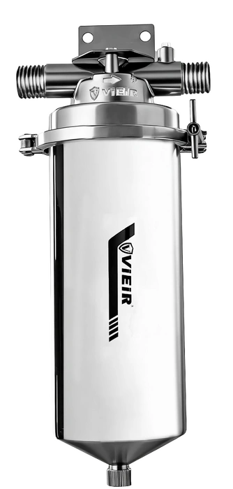 Магистральный фильтр для холодной / горячей воды (хомутное соединение) наружная подключение VIEIR 1/2" (VR10SL-C)