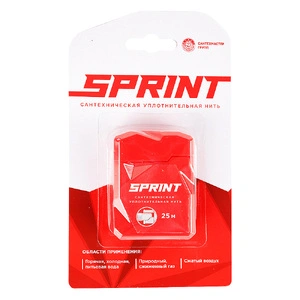 (61010) Уплотнительная нить"Sprint" 25м бокс, блистер