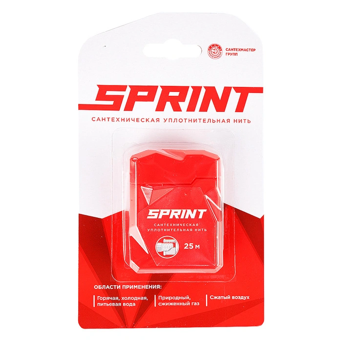 (61010) Уплотнительная нить"Sprint" 25м бокс, блистер