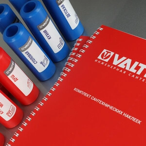 Каталог "Сантехнические наклейки" VALTEC