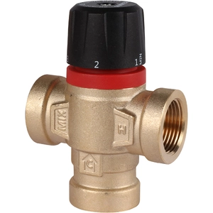 Термостатический смесительный клапан ROMMER 3/4" ВР 20-43°С KV 1,6 (RVM-0111-164320)