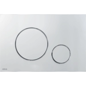 Кнопка управления для скрытых систем инсталляции, xром-мат Alcaplast M672