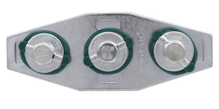 Х-образный соединитель с монтажными гайками VIEIR (VPG109)