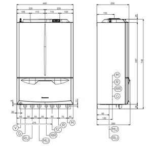 Конденсационный газовый котел Immergas Victrix Extra 24 Plus
