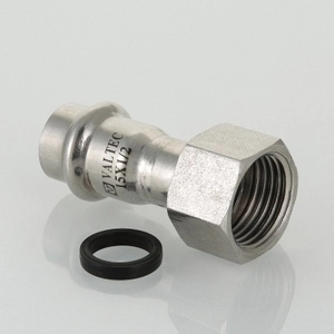 Муфта пресс с накидной гайкой Valtec (VTi.908.I)