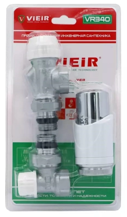 Комплект терморегулирующий осевой G1/2" VIEIR (VR340)