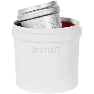 Адаптер подключения STOUT УНИВЕРСАЛЬНЫЙ вертик. традиц. коакс. D60(м-м)/100(п-м) (хомут, фланец, втулка, адаптер) кроме Immergas, Navien D75/100 стар.