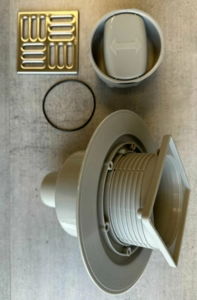 Душевой трап с сухим затвором 100x100мм VIEIR (VRDS-10)