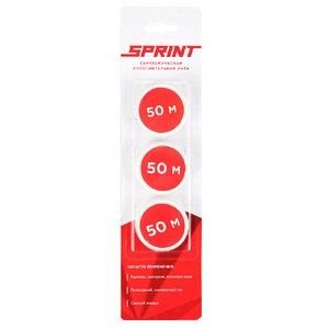 (61014) Уплотнительная нить Sprint, набор катушек 3х50,блистер
