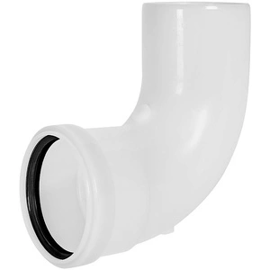 Отвод 90° STOUT конденсац. D80(п-м) (SCR-8080-000090)