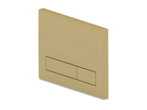 Клавиша смыва АНИПласт для инсталляции, плоская кнопка, матовое золото (WP1555)