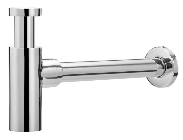 Сифон для раковины цвет Хром G 1-1/4ʺ VIEIR (VRQ34)